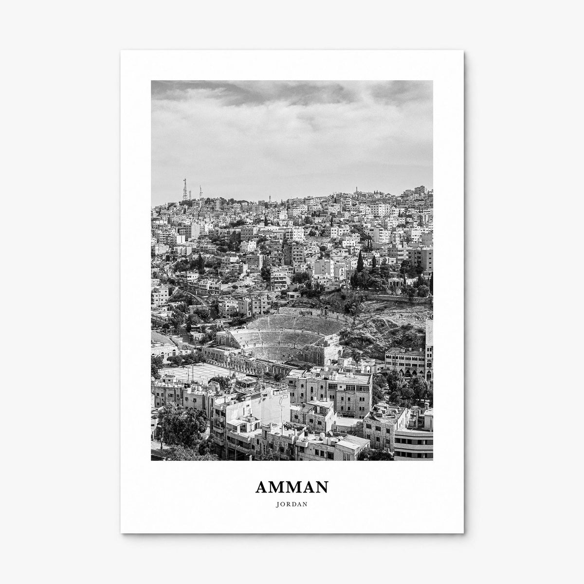 Amman Classic Poster, print only (unframed)