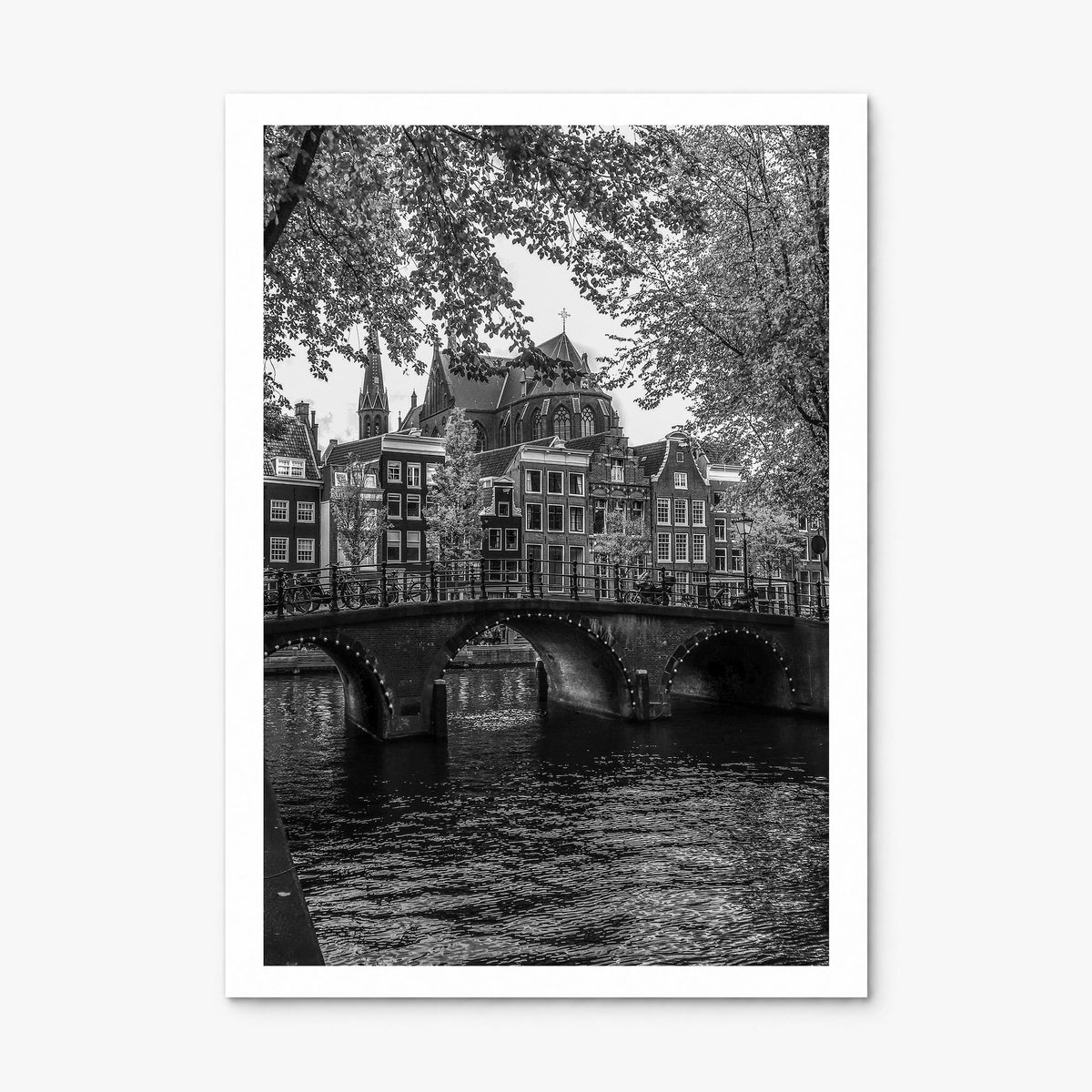 Amsterdam Photo No 2 Poster, print only (unframed), white border