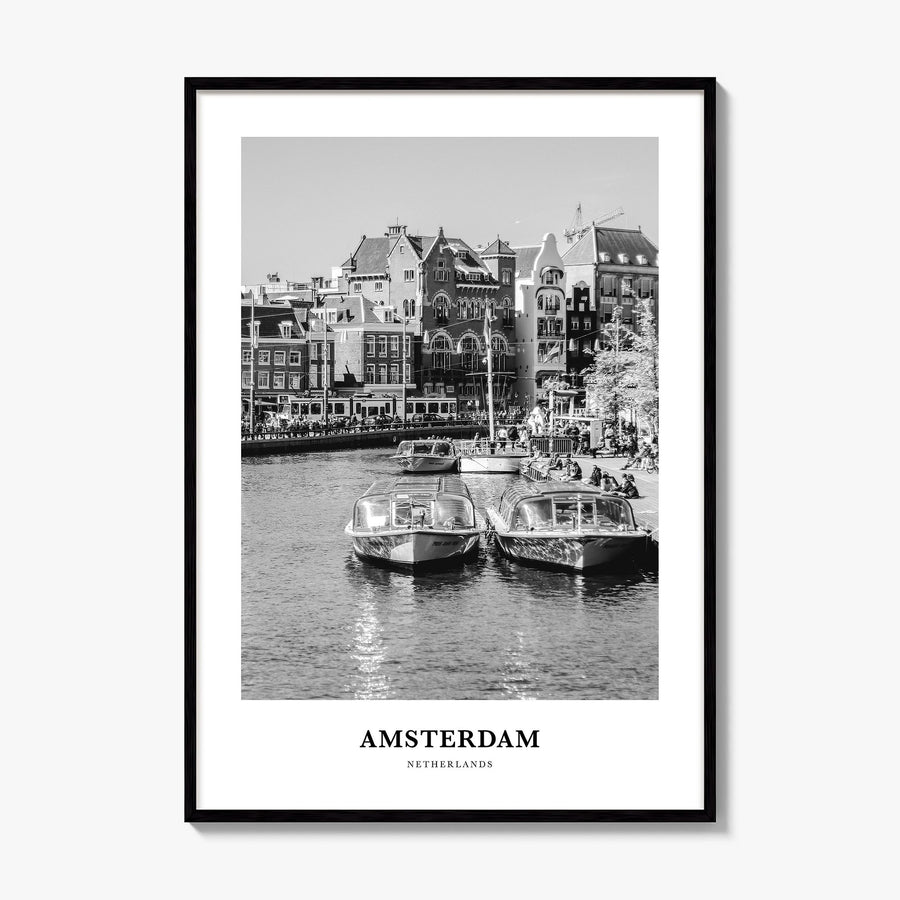 Amsterdam Classic No 1 Poster, framed poster mockup
