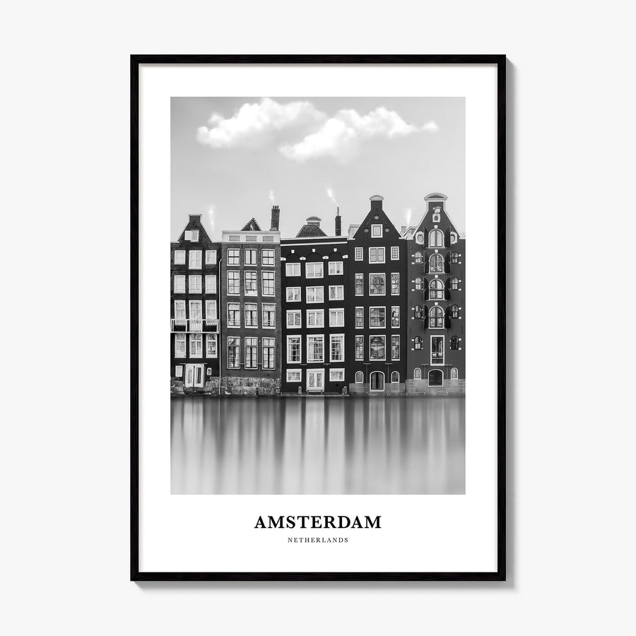 Amsterdam Classic No 2 Poster, framed poster mockup