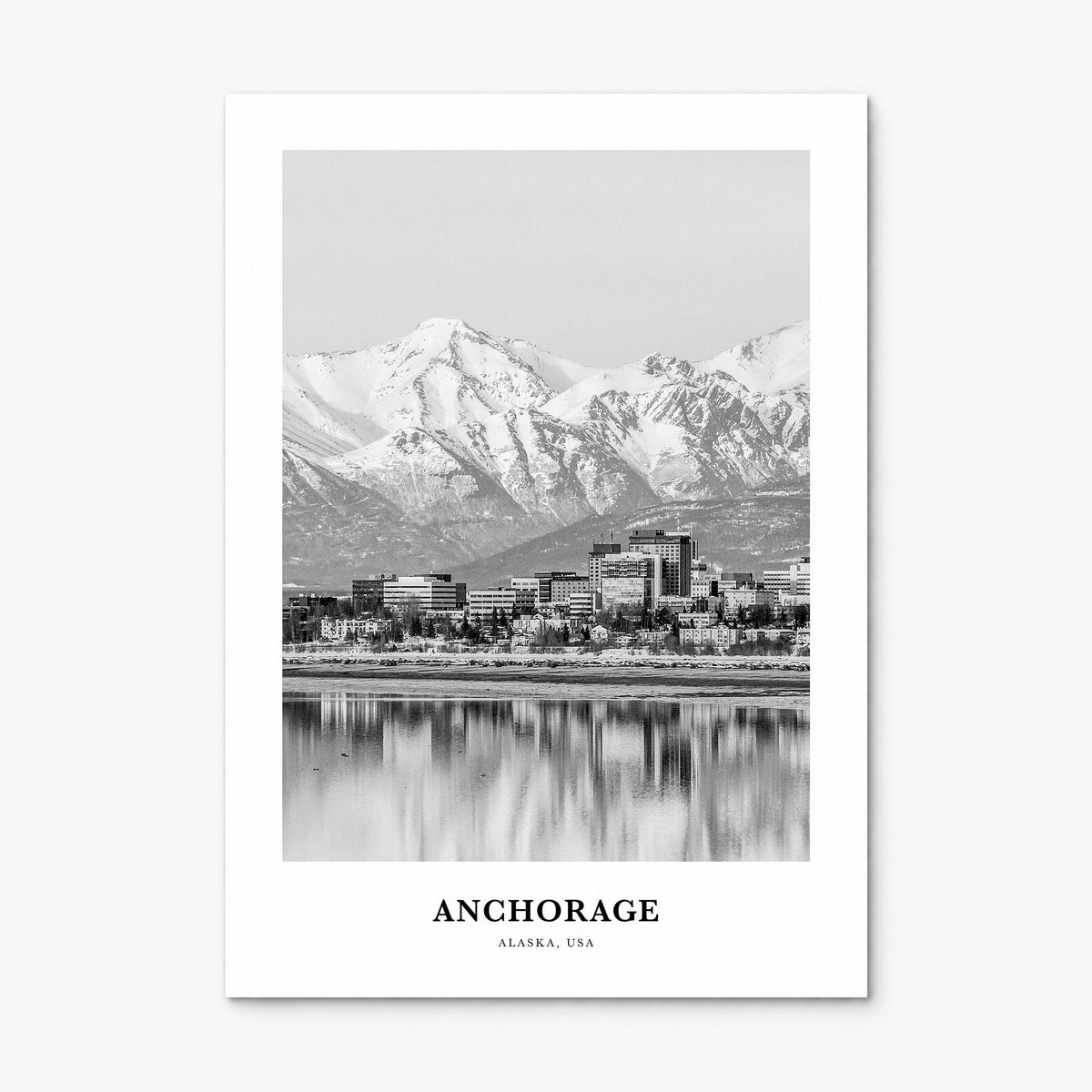 Anchorage Classic Poster, print only (unframed)