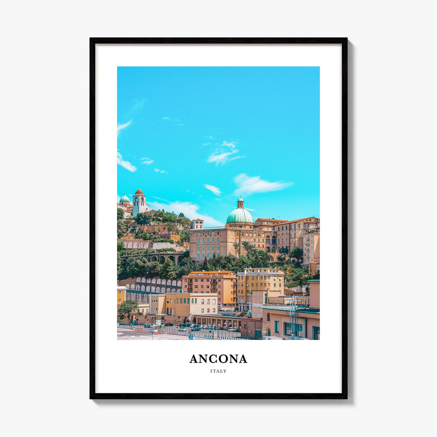 Ancona Classic Poster, framed poster mockup