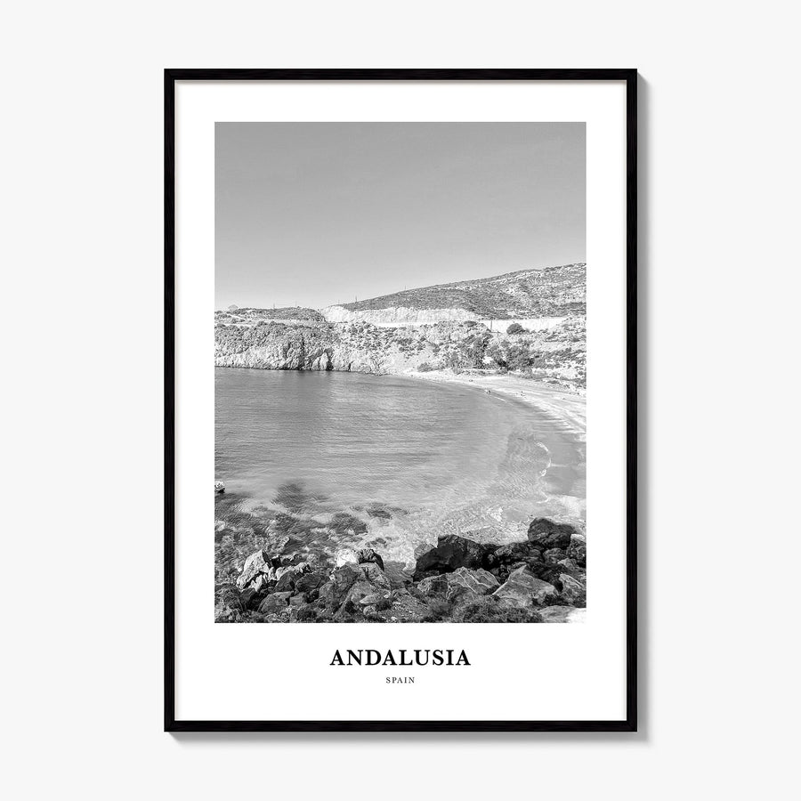 Andalusia Classic No 1 Poster, framed poster mockup