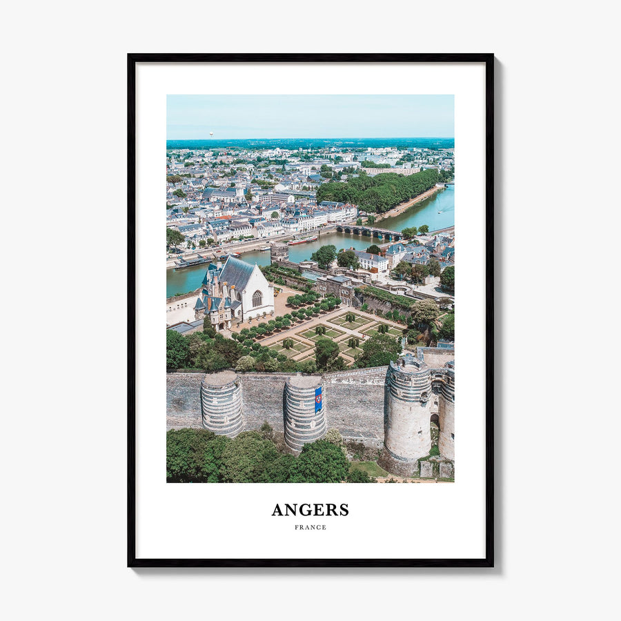 Angers Classic Poster, framed poster mockup