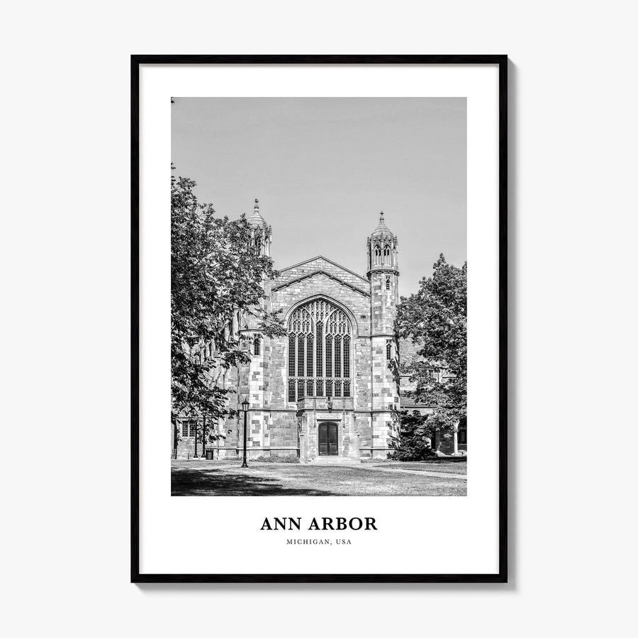 Ann Arbor Classic No 1 Poster, framed poster mockup