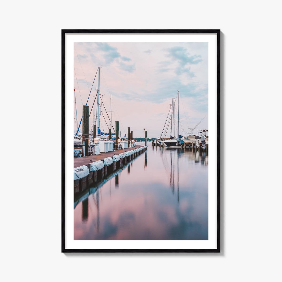 Annapolis no. 2 colorful photo poster of Maryland, USA – vertical wall art, unframed print shown in interior mockup