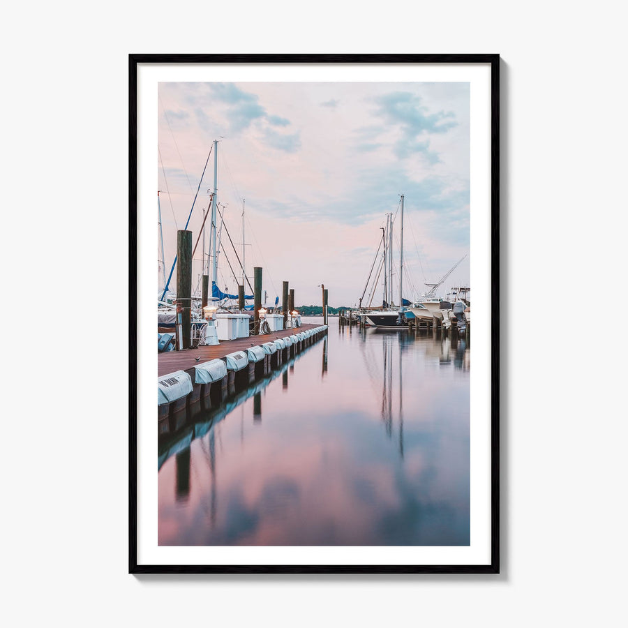 Annapolis Photo No 2 Poster, framed poster mockup, white border