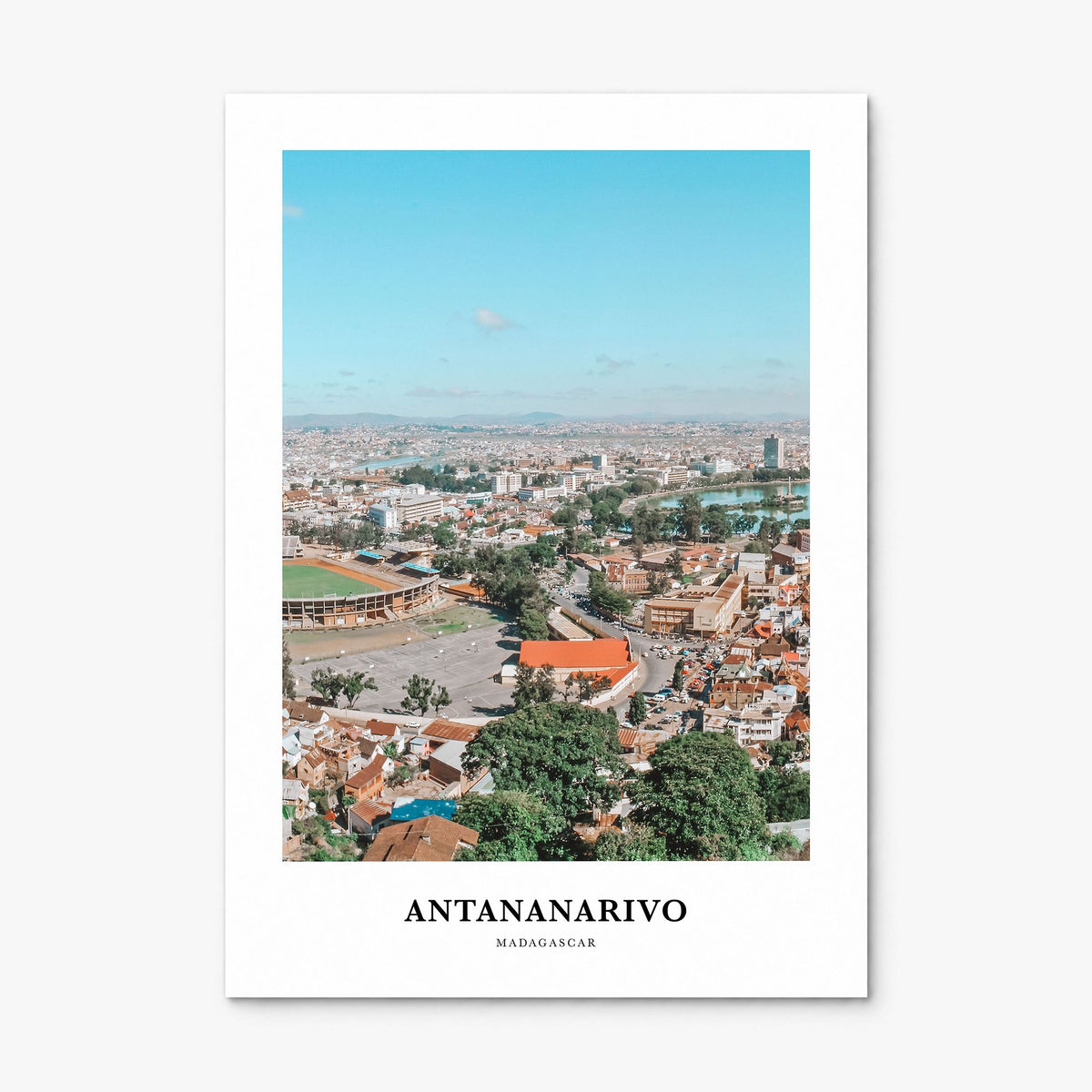 Antananarivo Classic Poster, print only (unframed)