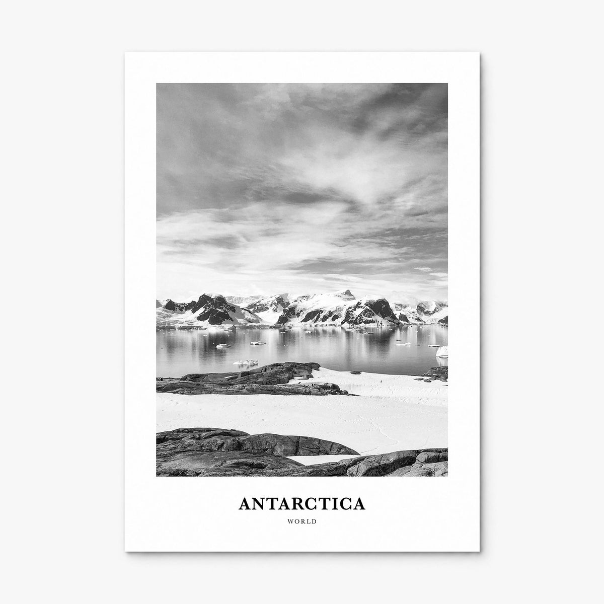Antarctica Classic Poster, print only (unframed)