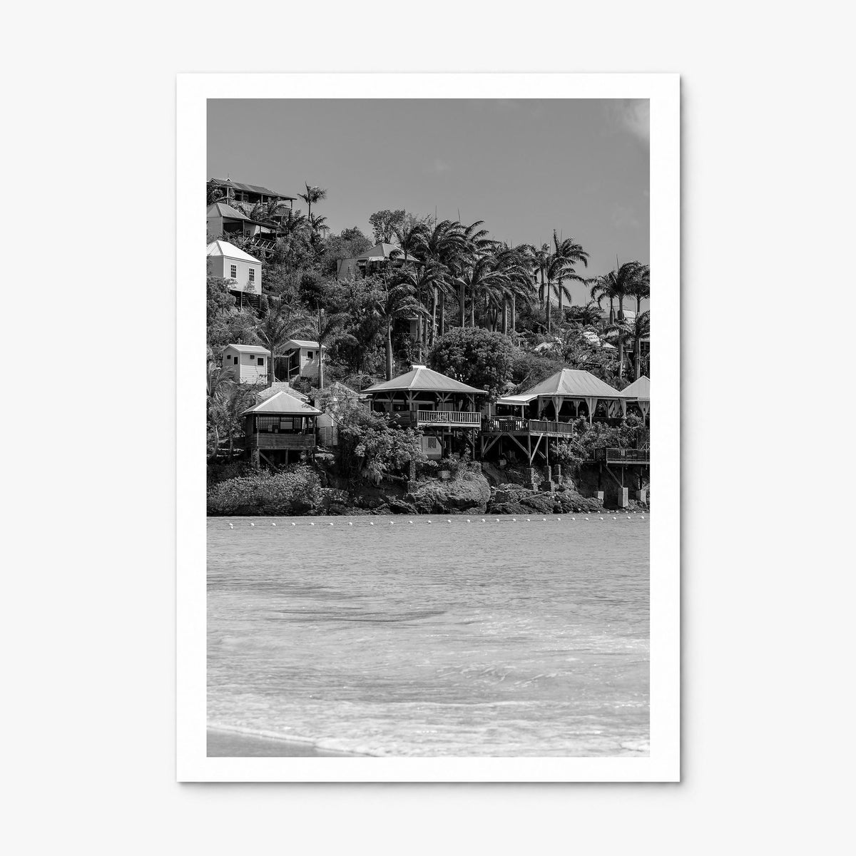 Antigua and Barbuda Photo Poster, print only (unframed), white border