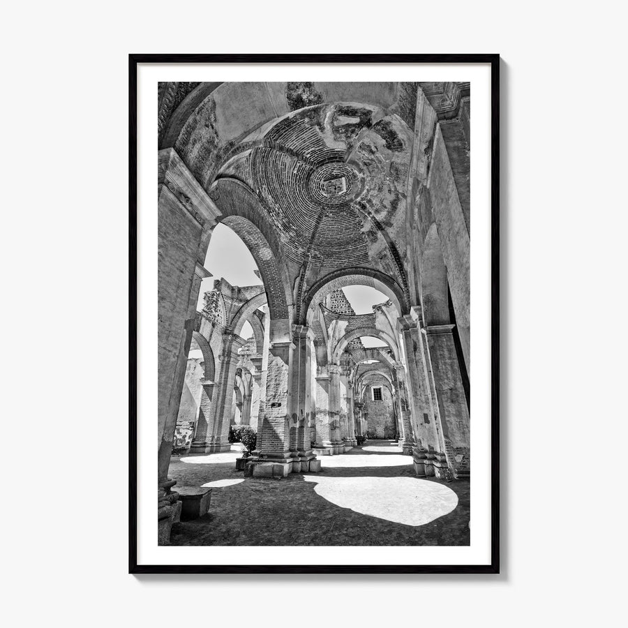 Antigua Guatemala Photo No 2 Poster, framed poster mockup, white border