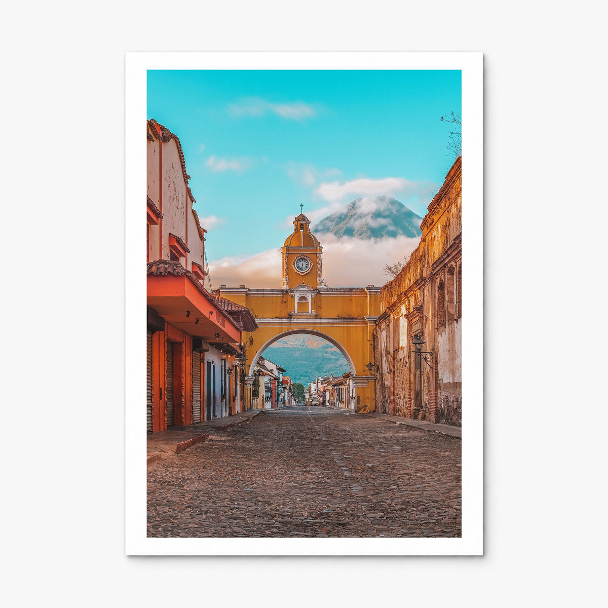Antigua Guatemala Photo No 1 Poster, print only (unframed), white border