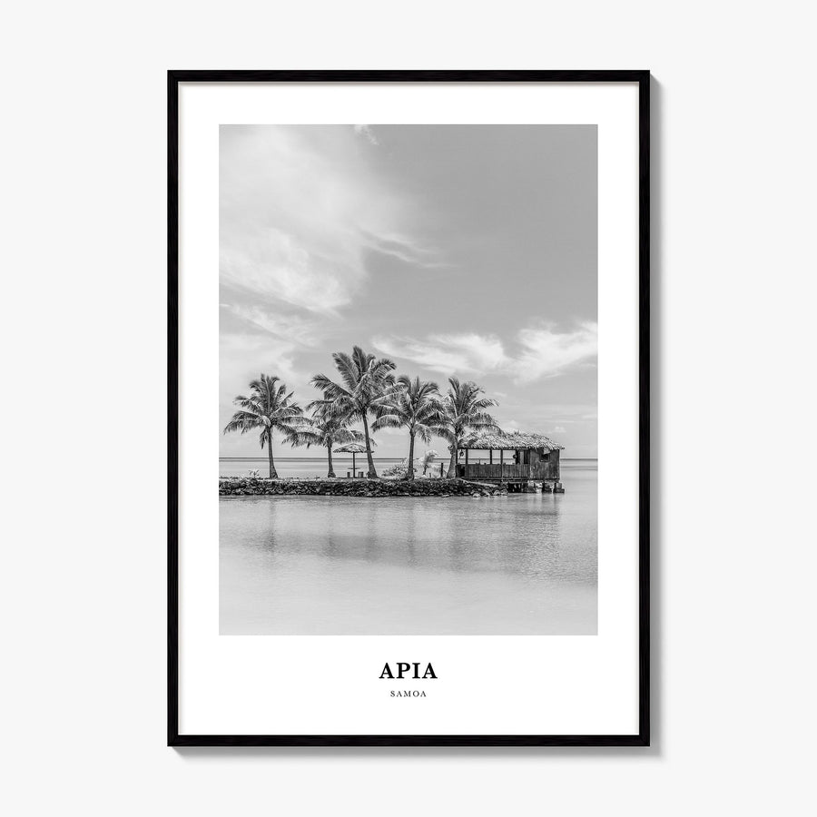 Apia Classic Poster, framed poster mockup