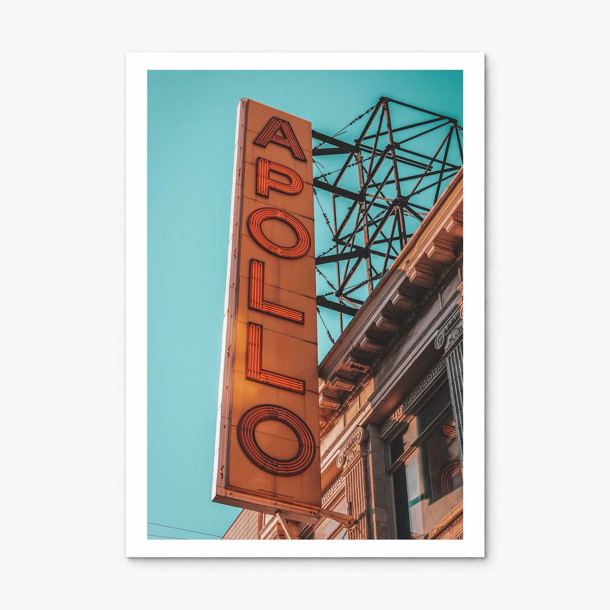 Apollo Theater Photo Poster, print only (unframed), white border