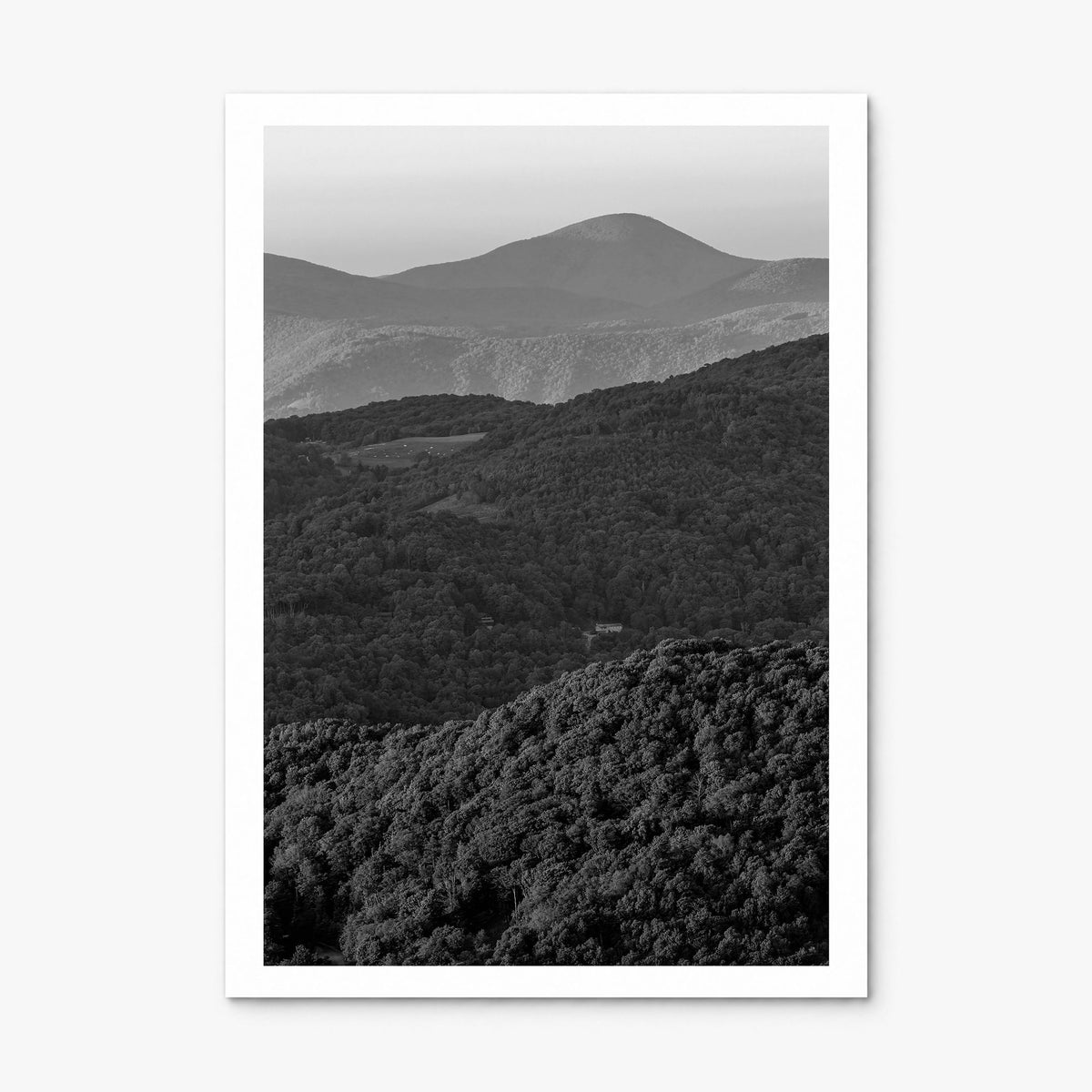 Appalachia Photo Poster, print only (unframed), white border