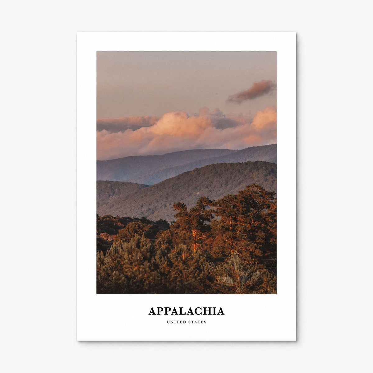 Appalachia Classic Poster, print only (unframed)