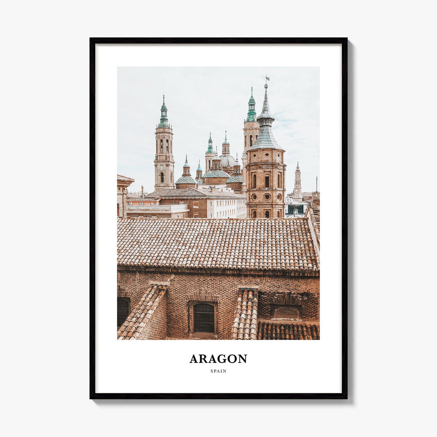 Aragon Classic Poster, framed poster mockup