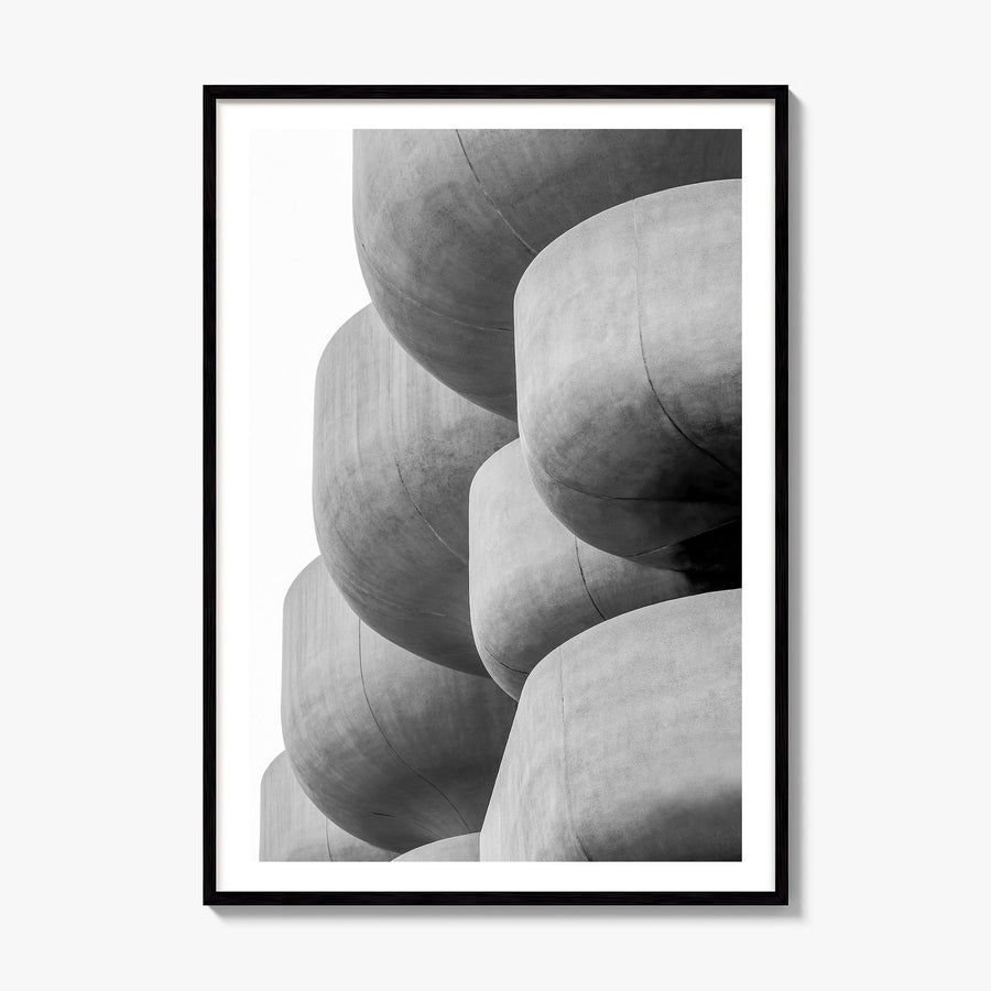 Architecture Photo No 5 Poster, framed poster mockup, white border