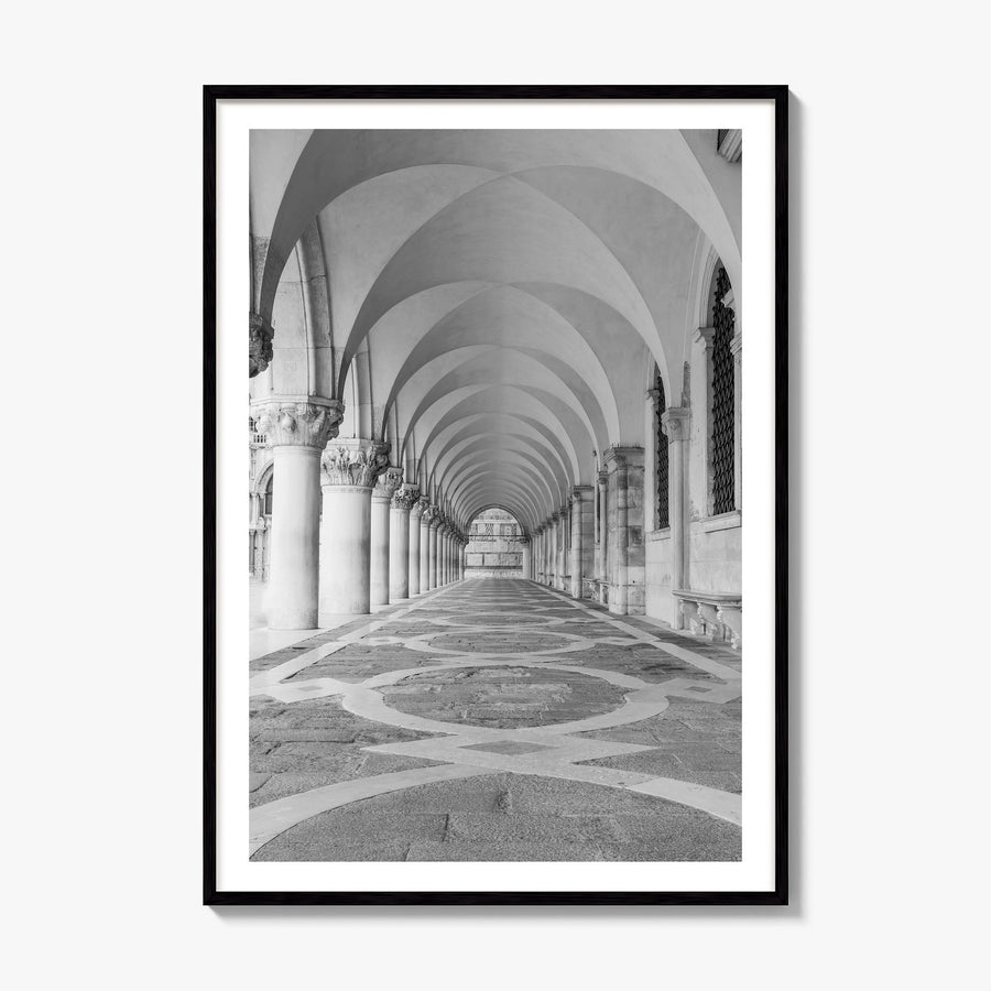 Archway Photo No 3 Poster, framed poster mockup, white border