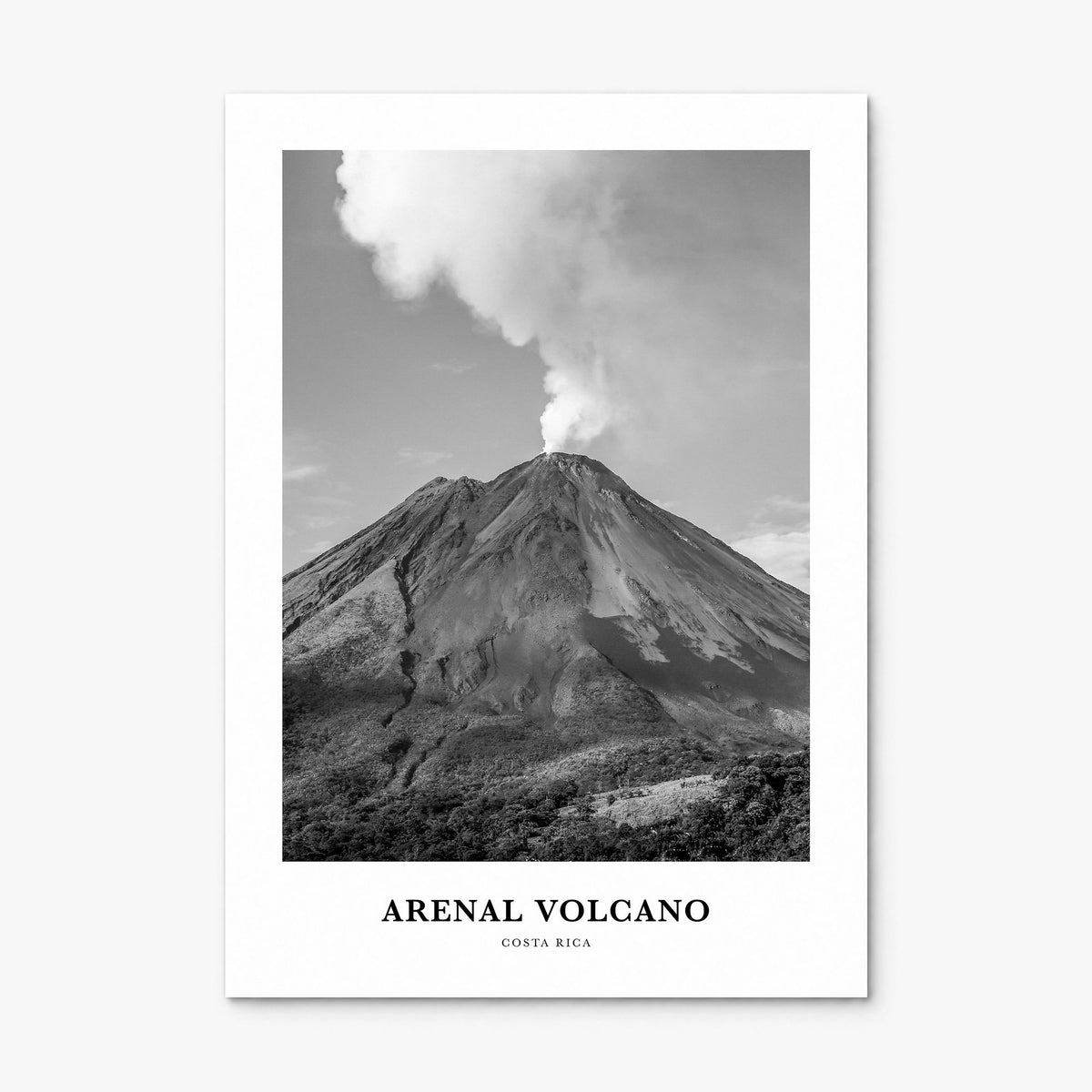 Arenal Volcano National Park Classic Poster, print only (unframed)
