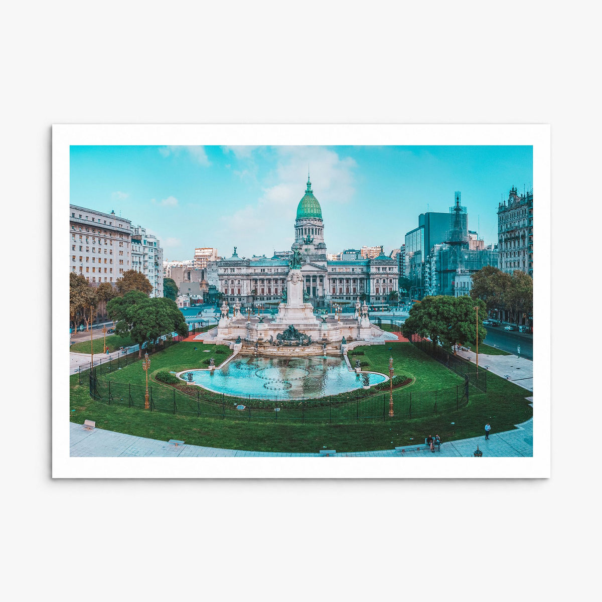 Argentina Photo Poster, print only (unframed), white border