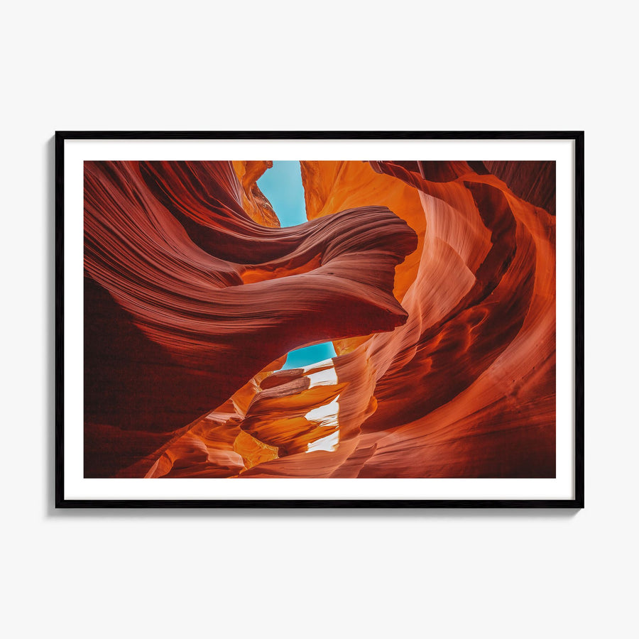 Arizona Photo Poster, framed poster mockup, white border