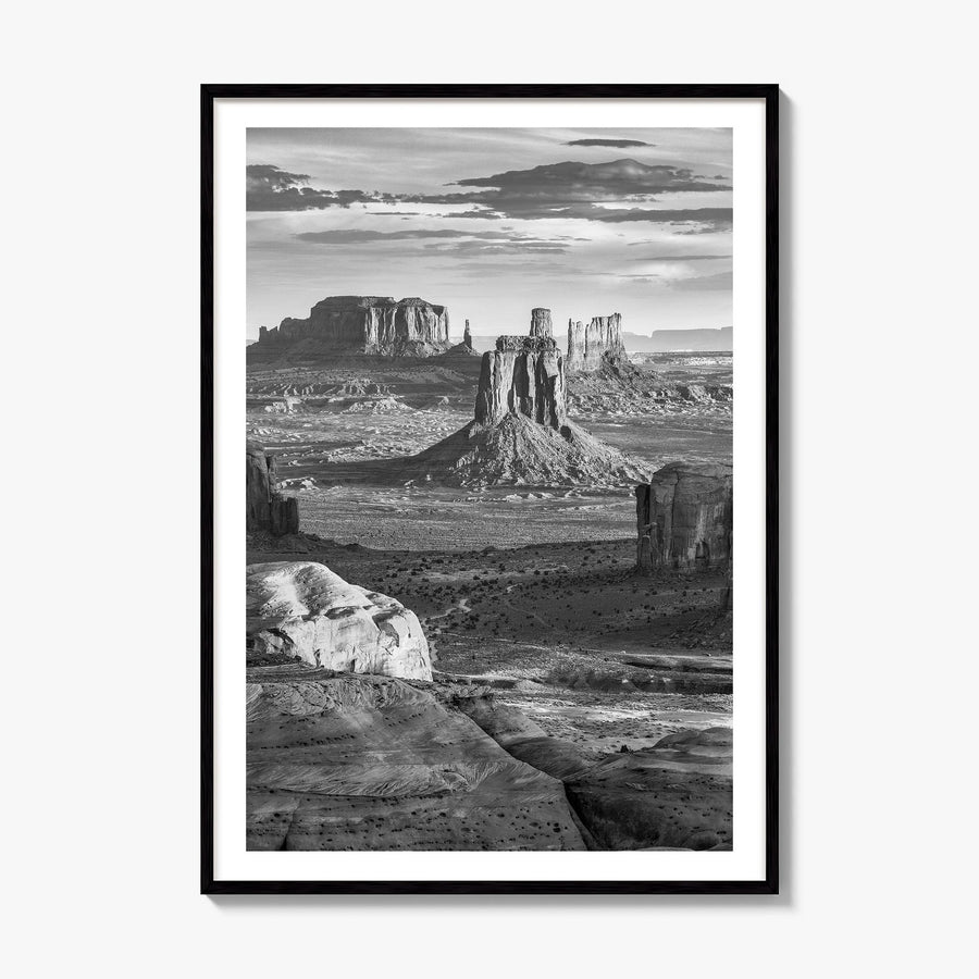 Arizona Photo No 4 Poster, framed poster mockup, white border