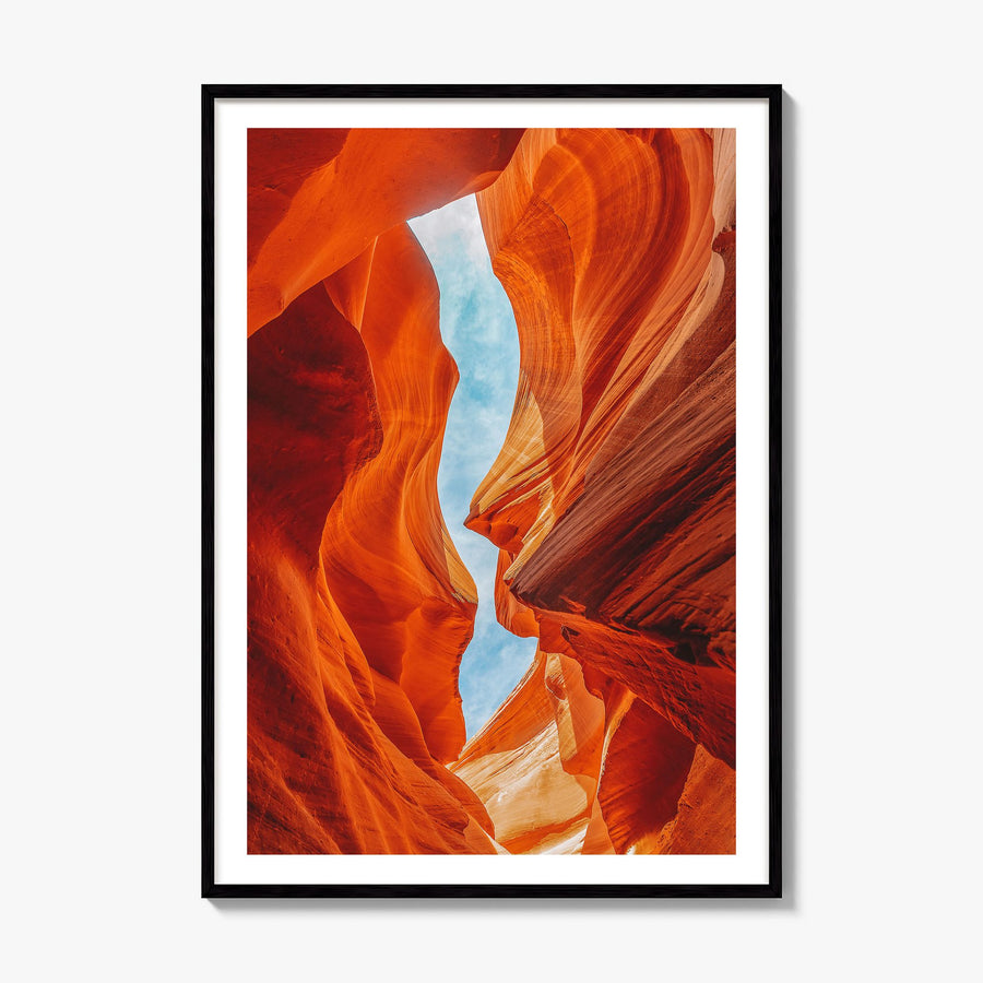Arizona Photo No 2 Poster, framed poster mockup, white border