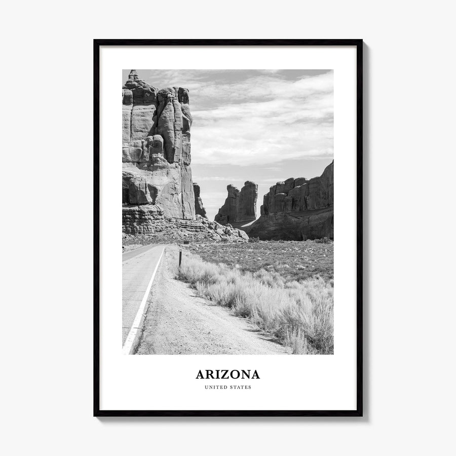 Arizona Classic No 2 Poster, framed poster mockup