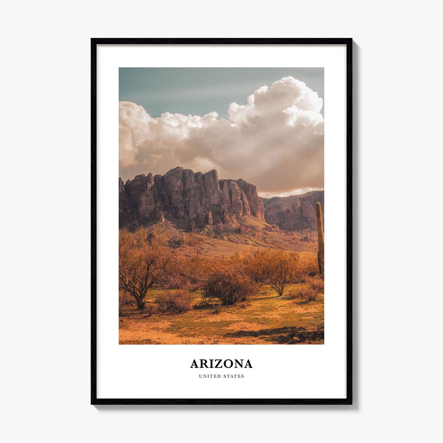 Arizona Classic No 1 Poster, framed poster mockup
