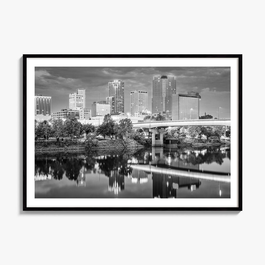 Arkansas Photo Poster, framed poster mockup, white border