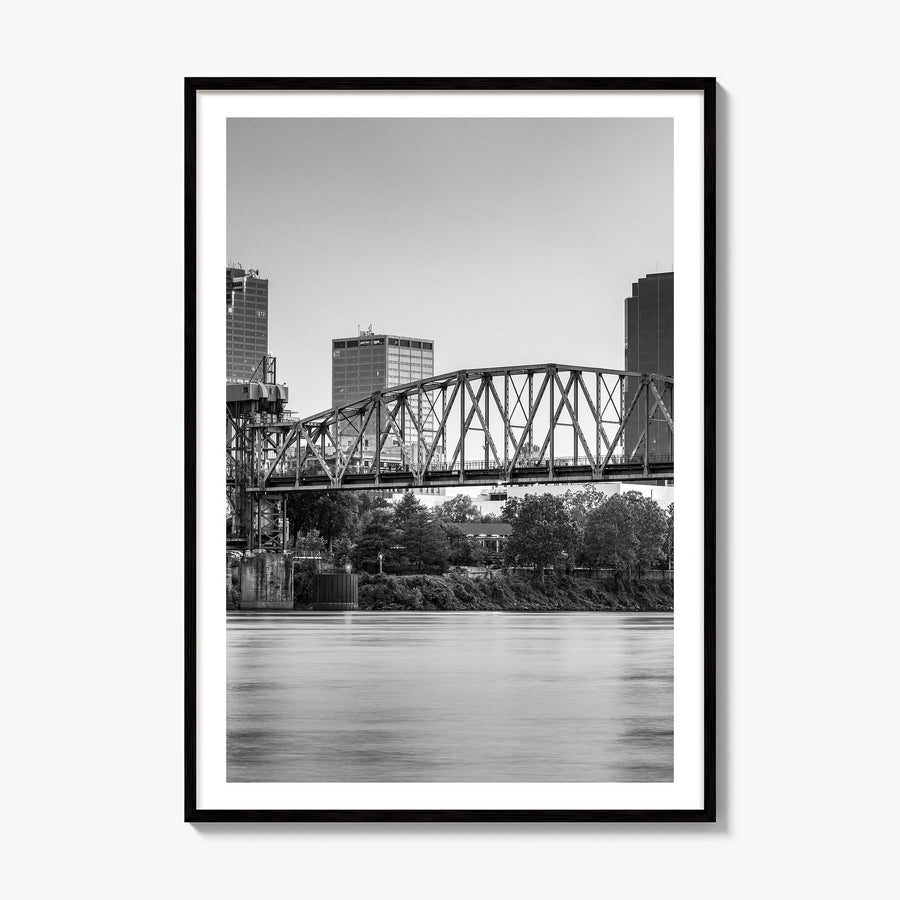 Arkansas Photo No 2 Poster, framed poster mockup, white border