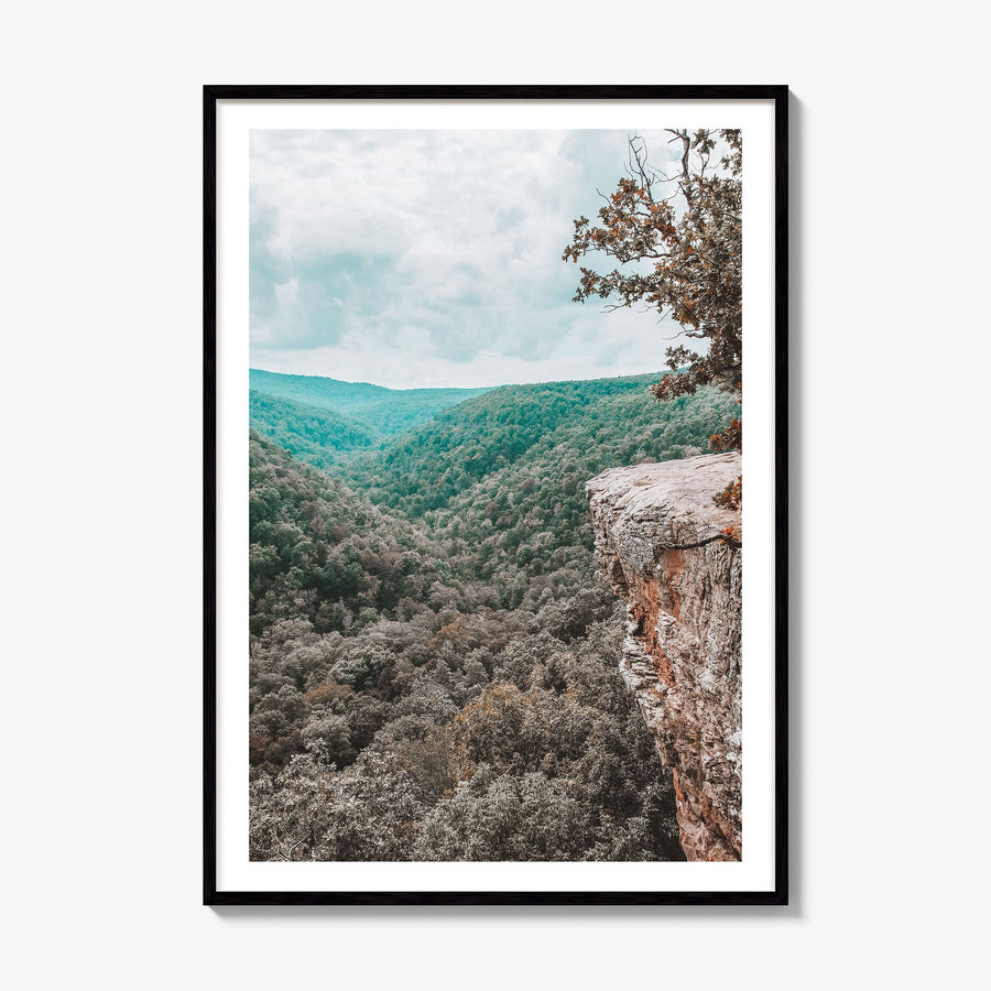 Arkansas Photo No 1 Poster, framed poster mockup, white border