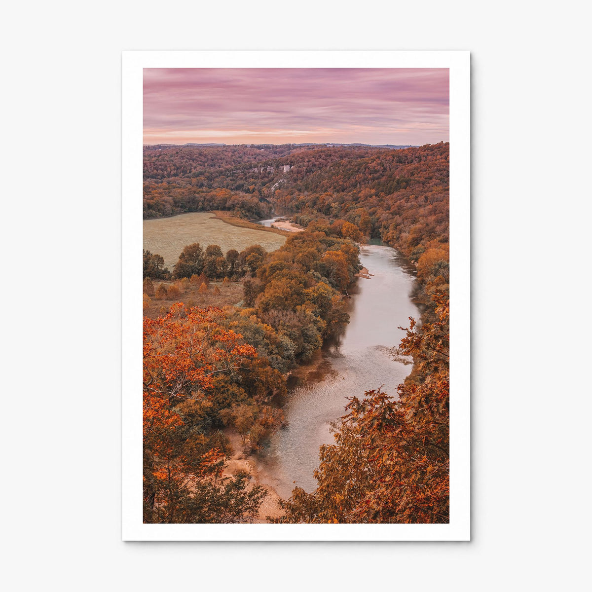 Arkansas Photo No 2 Poster, print only (unframed), white border