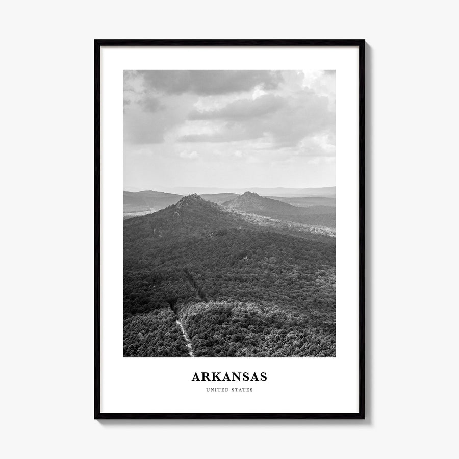 Arkansas Classic No 1 Poster, framed poster mockup