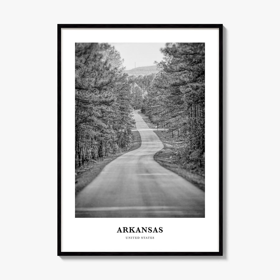 Arkansas Classic No 2 Poster, framed poster mockup