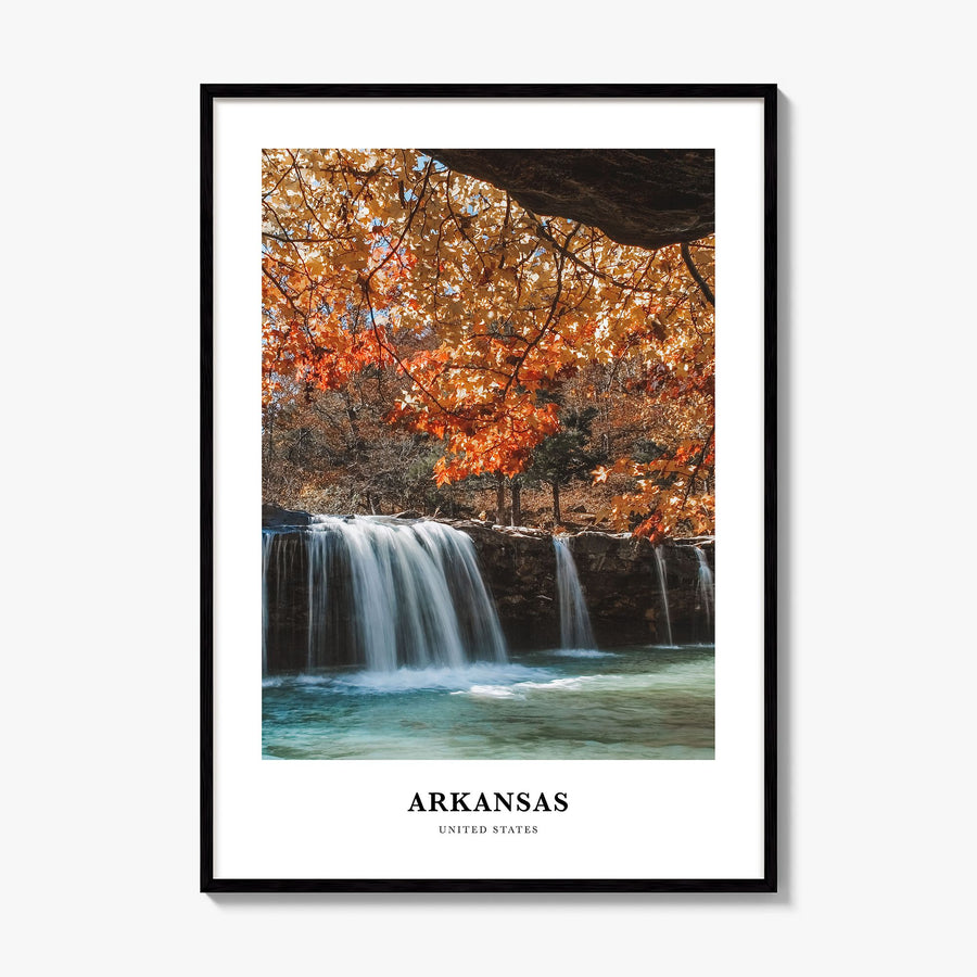 Arkansas Classic Poster, framed poster mockup