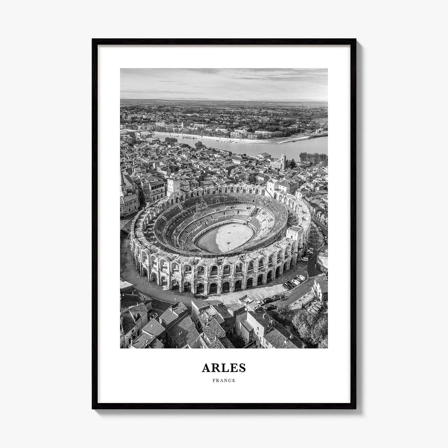 Arles Classic Poster, framed poster mockup