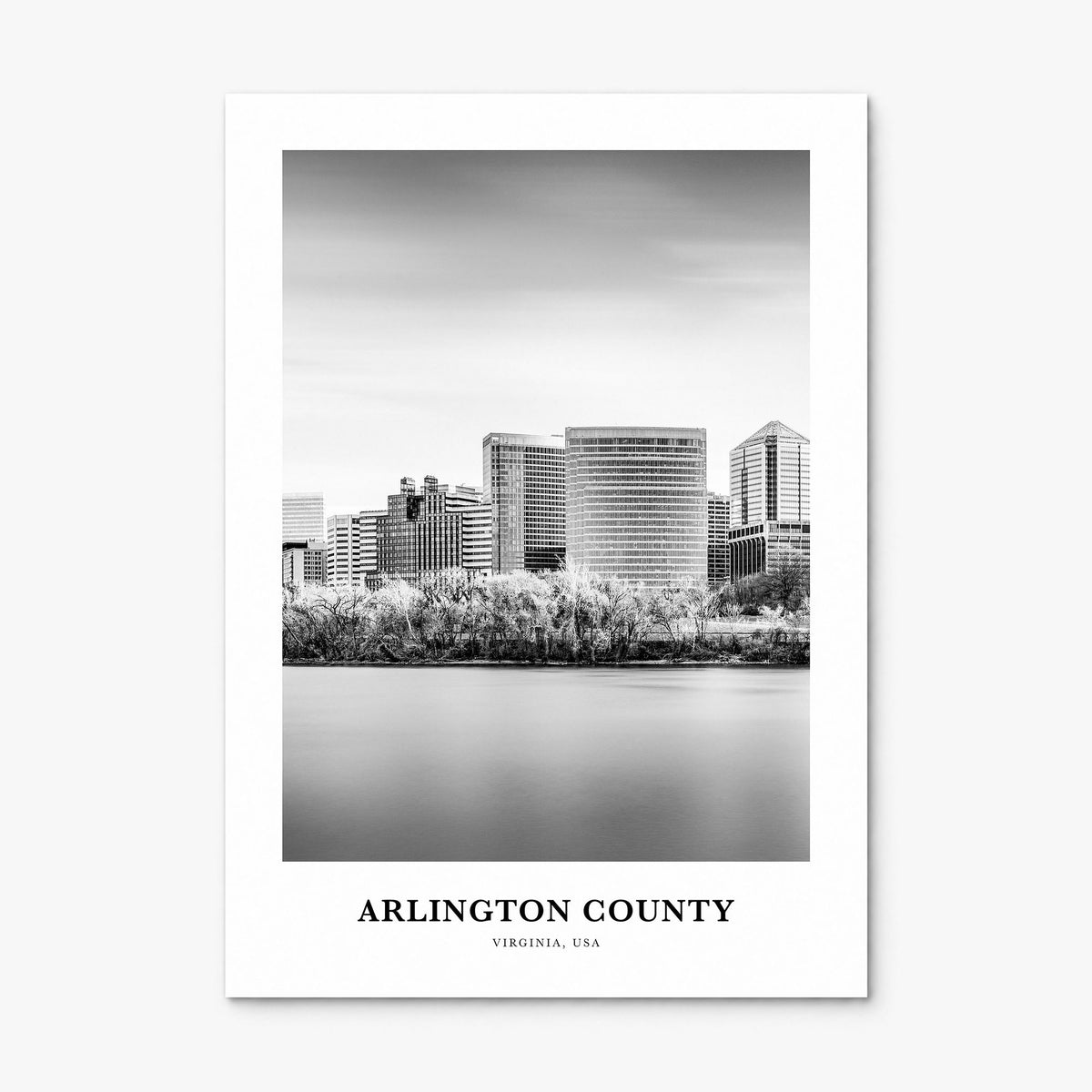 Arlington County, Virginia Classic No 2 Poster, print only (unframed)