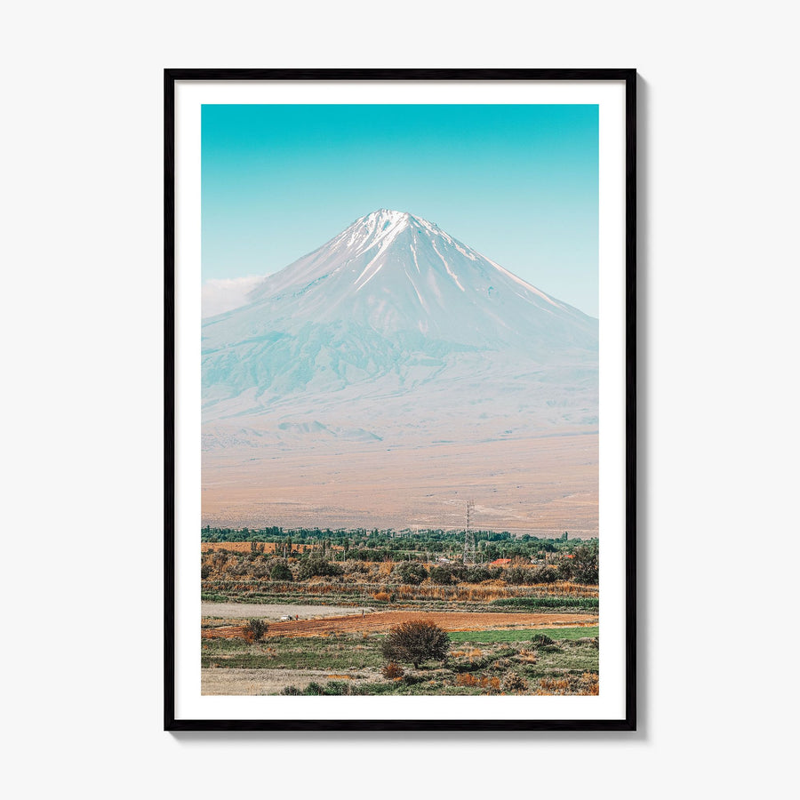 Armenia Photo Poster, framed poster mockup, white border