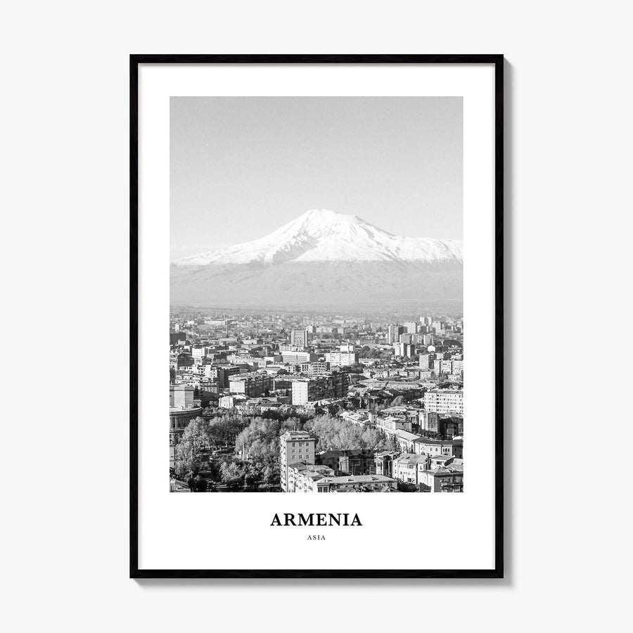 Armenia Classic Poster, framed poster mockup