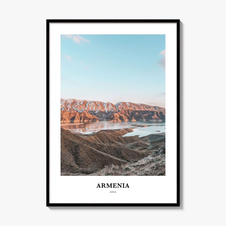 Armenia Classic Poster, framed poster mockup