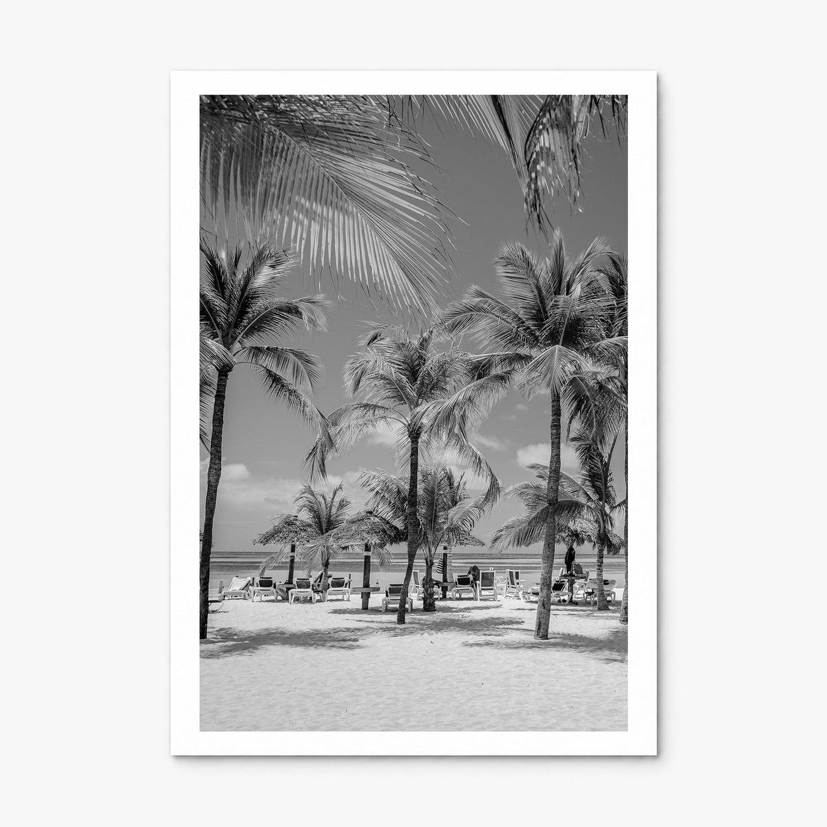 Aruba Photo Poster, print only (unframed), white border