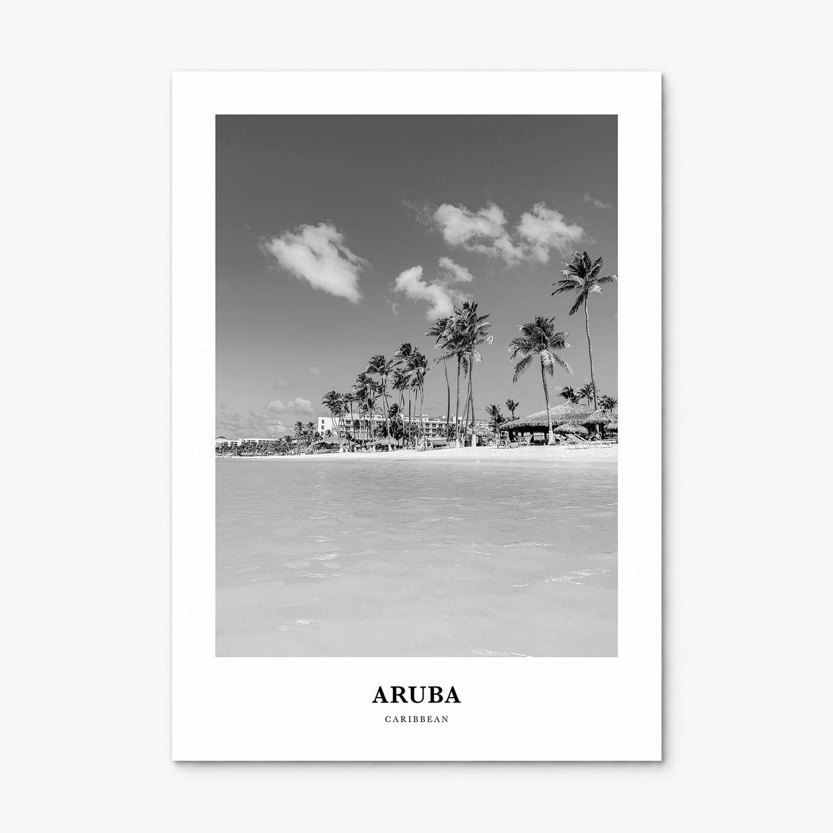 Aruba Classic No 1 Poster, print only (unframed)