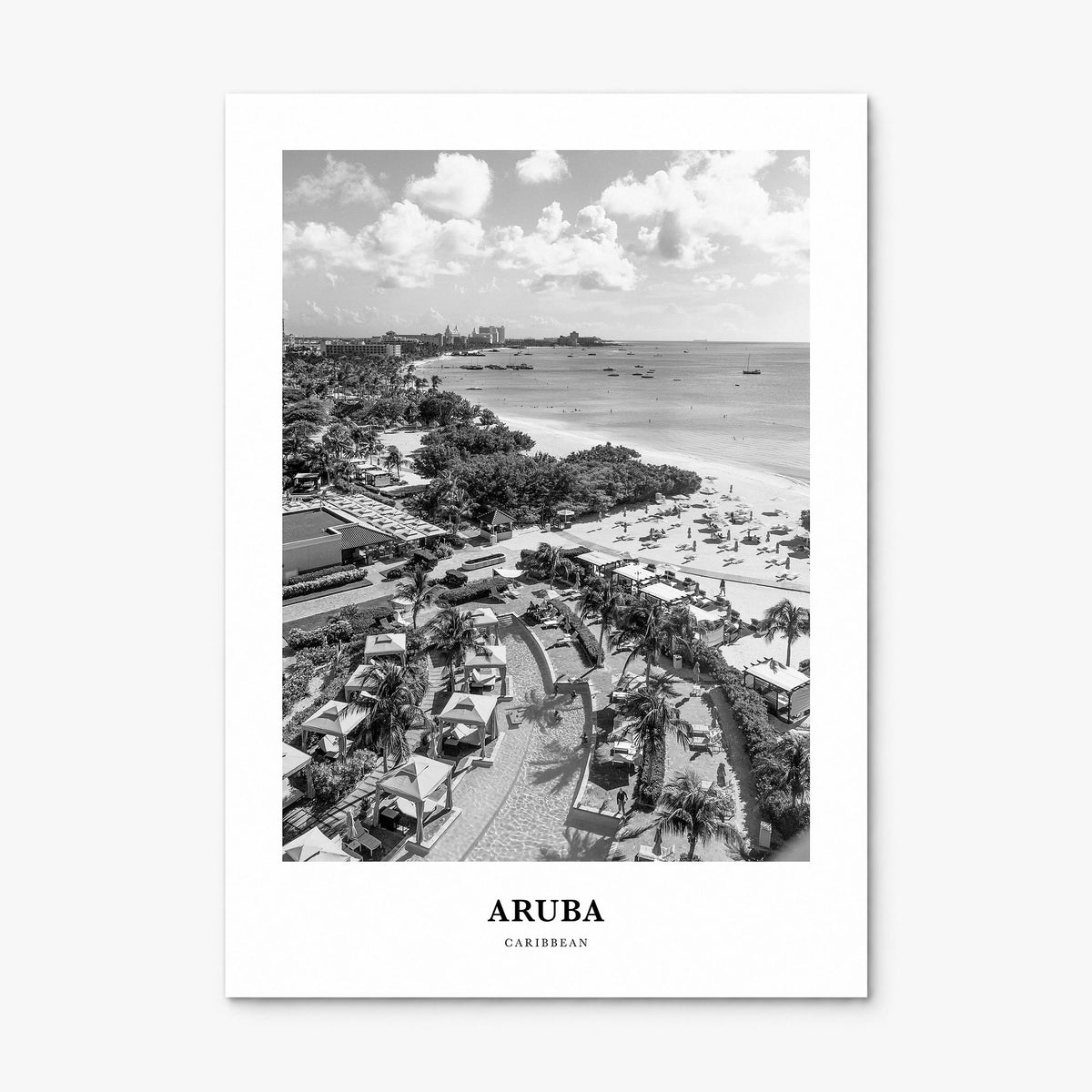 Aruba Classic No 2 Poster, print only (unframed)