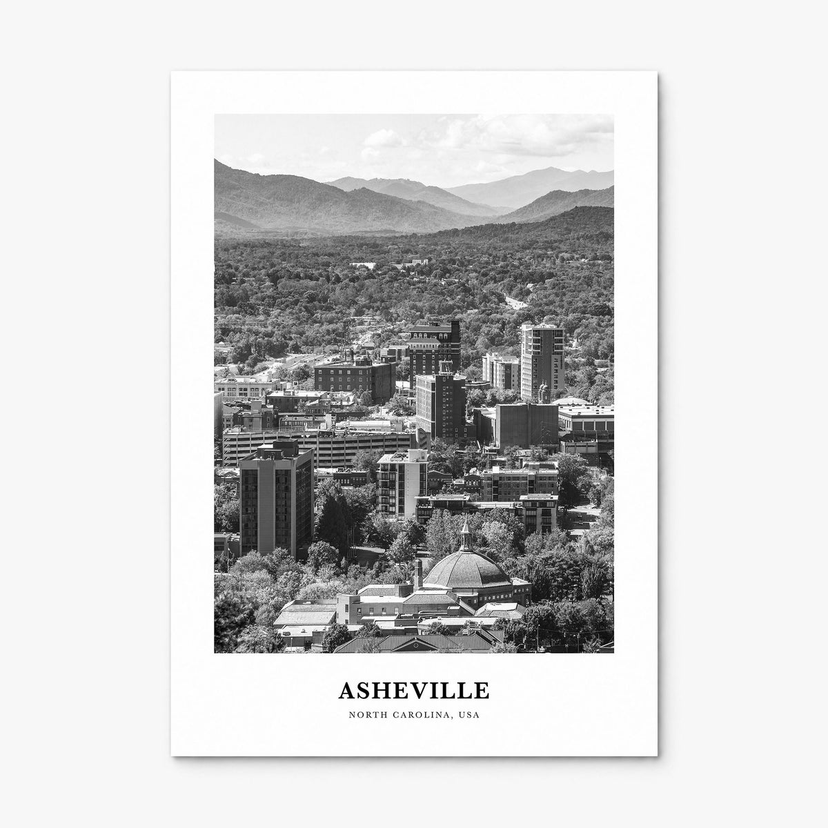 Asheville Classic No 2 Poster, print only (unframed)
