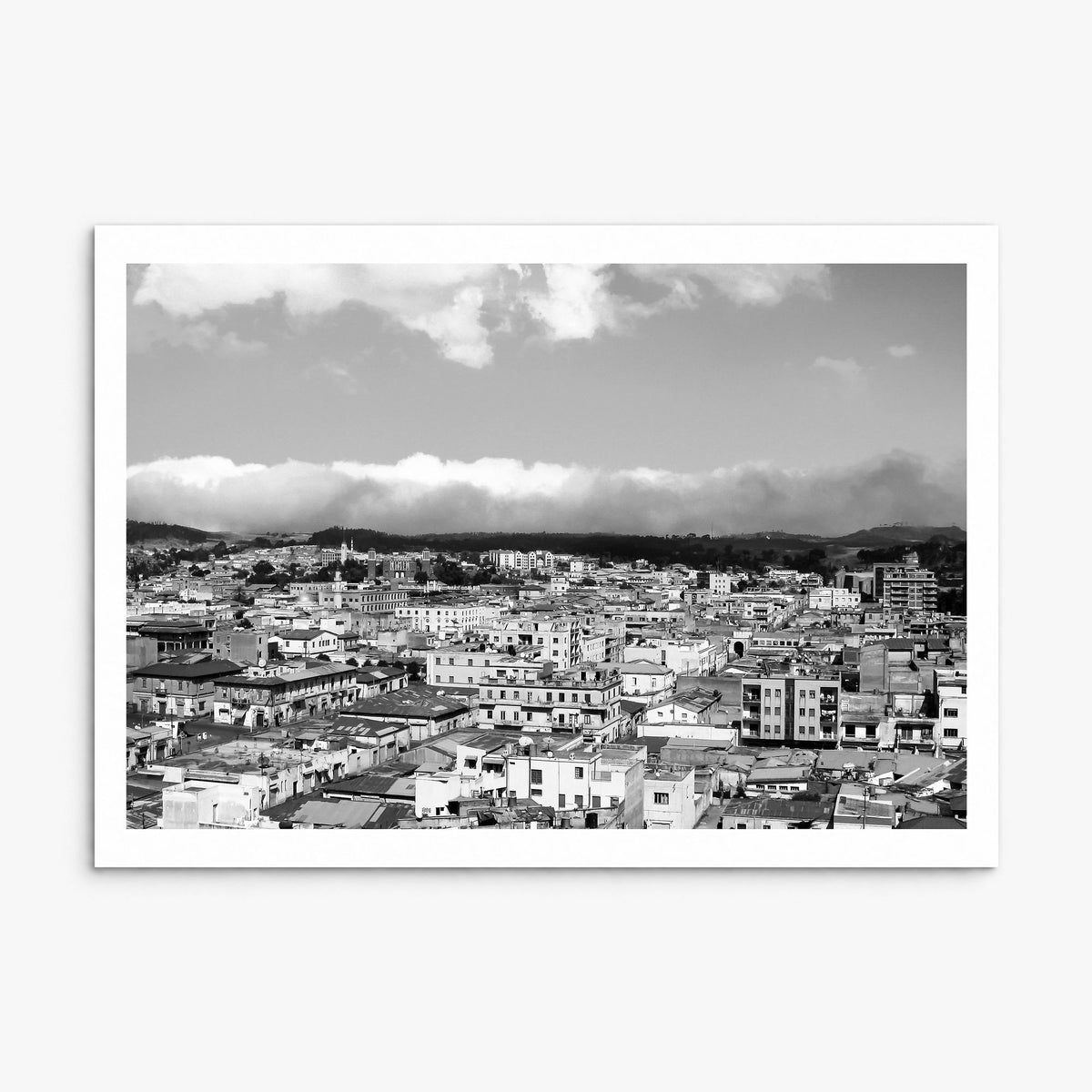 Asmara Photo Poster, print only (unframed), white border