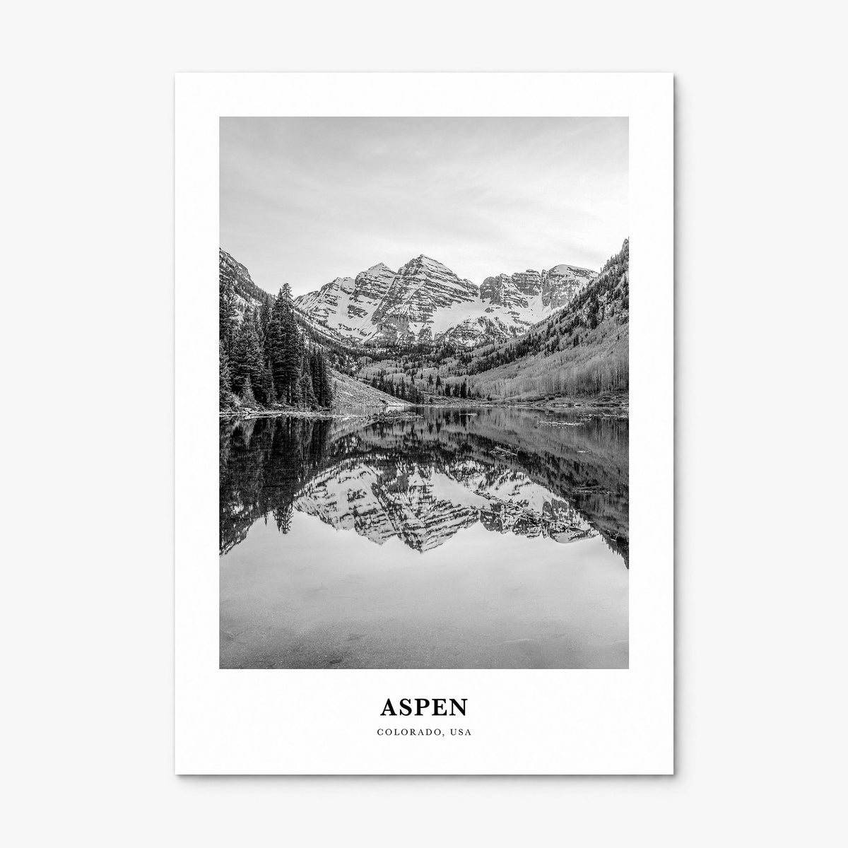 Aspen Classic Poster, print only (unframed)