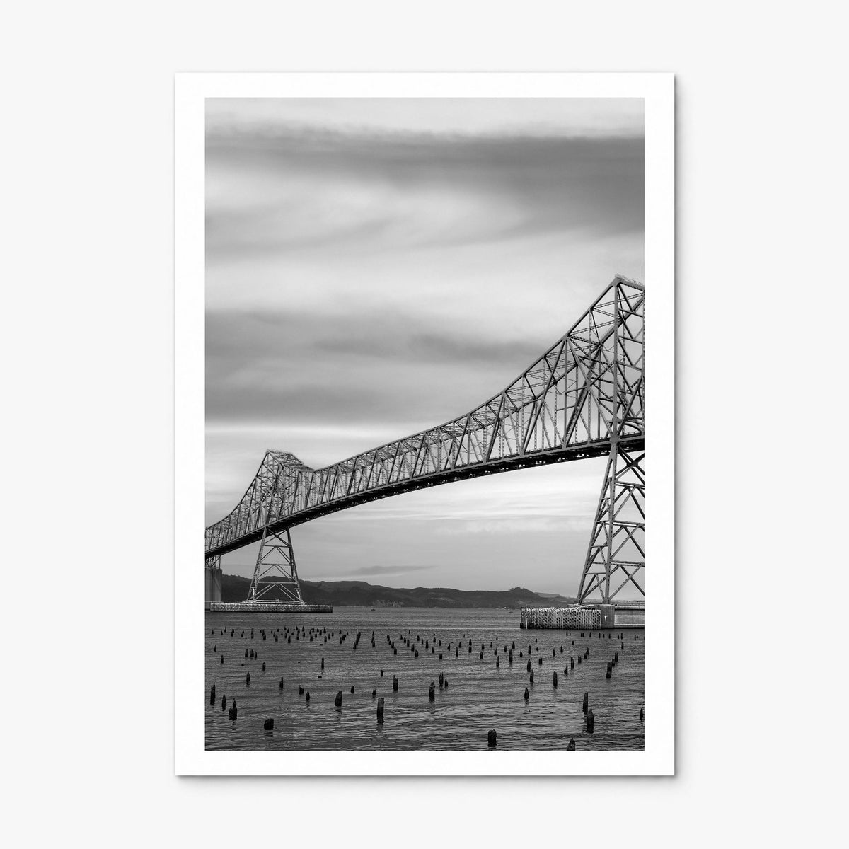 Astoria, Oregon Photo No 1 Poster, print only (unframed), white border