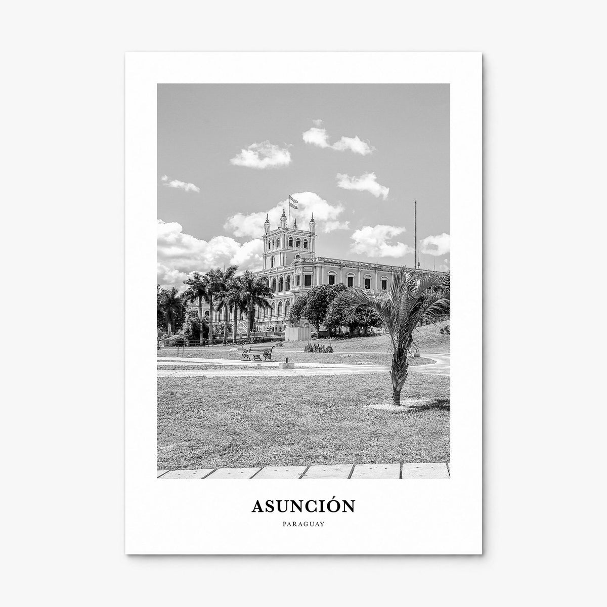 Asunción Classic Poster, print only (unframed)